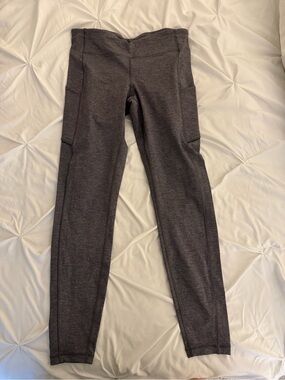 lululemon athletica Dark Gray Fast and Free with Side Pockets